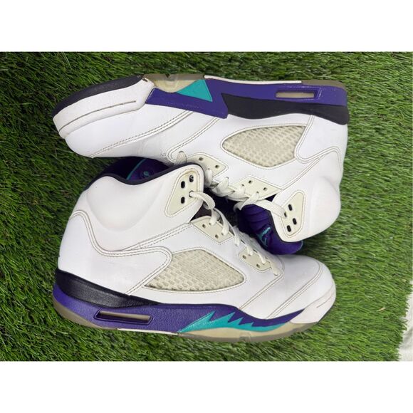 Size 10.5 - Nike Air Jordan 5 Retro Grape 2013 OG box - Picture 14 of 16